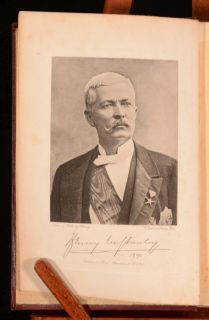 1862 2vol Stanley My Early Travels Adventures America Asia Portrait