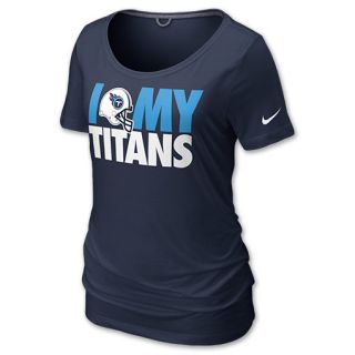 Nike Tennessee Titans Team Dedication Womens NFL Tee Shirt
