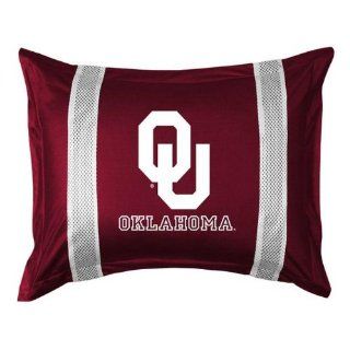 University of Oklahoma Sooners Standard Pillow Sham Pillow