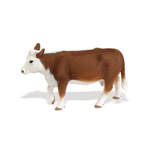 HEREFORD COW #160029 ~ Brand New MOdel for 2012 ~ FREE SHIP/USA w/ $