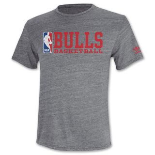 adidas NBA Chicago Bulls Practice Shot Tri Mens Tee