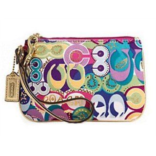Coach 47704 Limited Edition Poppy Doodle Wristlet Nwt