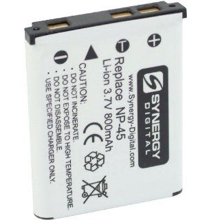   Ion (800 mAh)   Replacement for Fuji NP 45 Battery