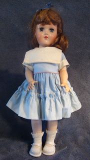 1949 1953 IDEAL TONI DOLL 14 UNCOMMON GREEN EYES