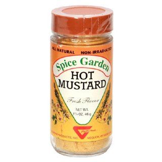 Spice Garden Hot Mustard Seed, 1.675 Ounce Jar (Pack of 8) 