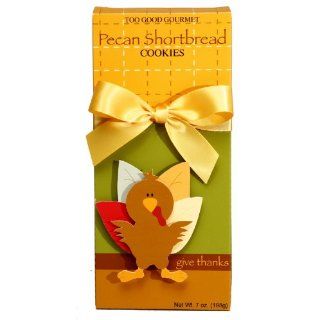 Too Good Gourmet Pecan Shortbread Cookies in a Turkey Pop Up Gift Box