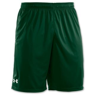 Mens Under Armour Micro Shorts Forest Green/White