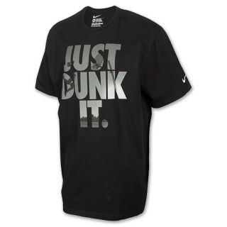 Nike Just Dunk It Mens Tee Black/White