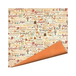 Imaginisce Papers Happy Harvest Double Sided Cardstock 12