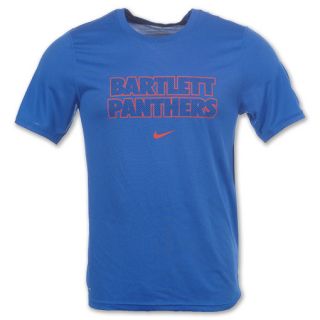 Nike Bartlett Mens High School Tee Shirt Royal