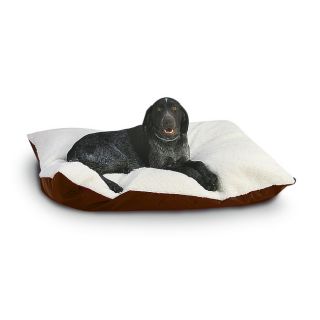 Hidden Valley Extra Large Chocolate Rectangle Ultra Sherpa Dog Bed