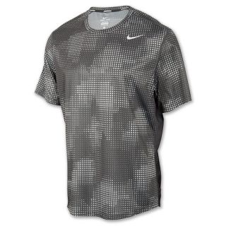 Mens Nike Sublimated Tee Shirt Stadium Grey