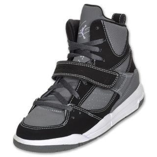 Jordan Flight 45 High Preschool Shoes Black/Dark