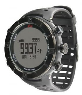 HighGear ALTI XT SS Altimeter Barometer Compass High Altitude Watch