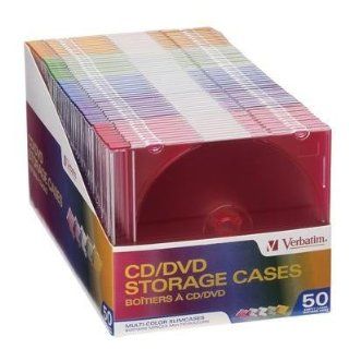 Verbatim/Smartdisk, Color CD/DVD Slim Cases 50 Pac