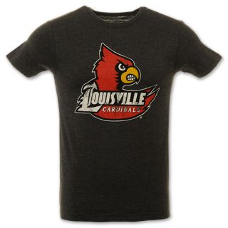 NCAA Louisville Cardinals Destroyed Mens Tee Shirt
