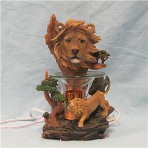 lions heart electric oil warmer figurine fth1002