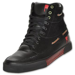 Rocawear Roc the Boat High Mens Casual Shoe Black