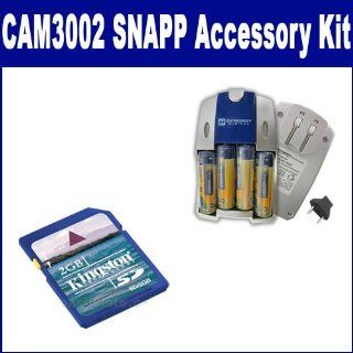 Coby CAM3002 SNAPP Mini Camcorder Accessory Kit includes
