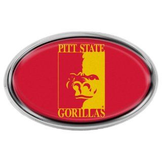 NCAA Pittsburg State Gorillas Chrome Auto Emblem Sports