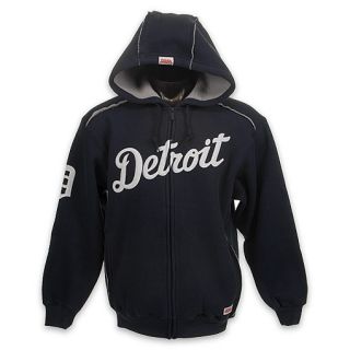 Dynasty Mens Detroit Tigers Sherpa Fleece Jacket