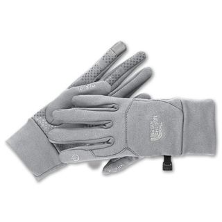 The North Face Etip Womens Gloves Metallic Silver