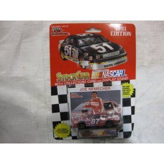  . Racing Champions Red Background Black Series 51 Car Toys & Games