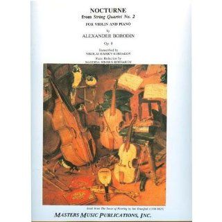 Borodin Alexander Nocturne String Quartet No. 2 Op. 8