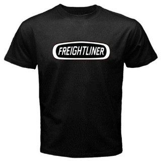 Freightliner Trucks Logo New Black T shirt Size L