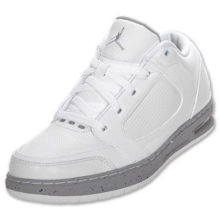 Jordan Classic Low Mens Basketball Shoe White/Grey