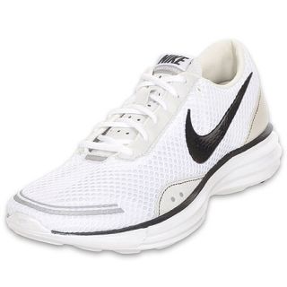 Nike Mens LunarTrainer+ Running Shoe White/Black