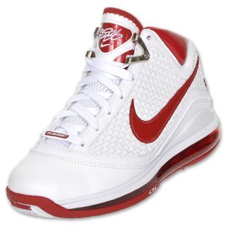 Nike Zoom LeBron VII Kids Basketball Shoe White