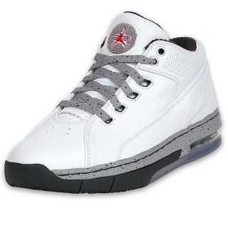 Air Jordan Mens Ol School Low White/Black/Cement