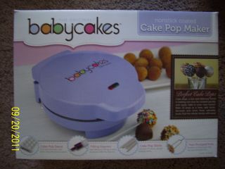 New Baby Cakes Cake Pop Donut Hole Maker