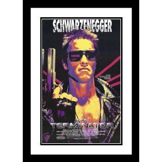The Terminator 32x45 Framed and Double Matted Movie Poster