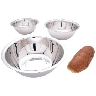PC SURGICAL STAINLESS STEEL MIXING BOWL SET PROFESSIONAL QUALITY