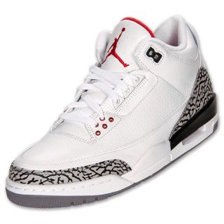 Mens Air Jordan Retro 3 88 Basketball Shoes White