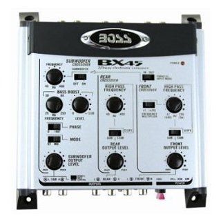 Boss BX45 2/3 Way Electronic Crossover Remote Subwoofer