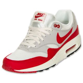 Mens Nike Air Max 1 OG Sail/University Red/Neutral