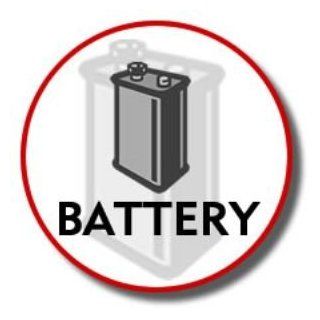 65358 01 Battery for CS50/55 Electronics