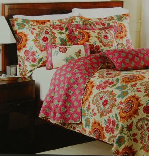 HOLLY ROBINSON PEETE 3 PC. QUEEN QUILT SET   NEW