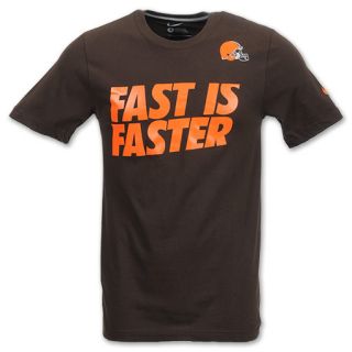 Nike Cleveland Browns NFL Fast is Faster Mens Tee Shirt