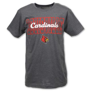 NCAA Louisville Cardinals Block Mens Tee Shirt