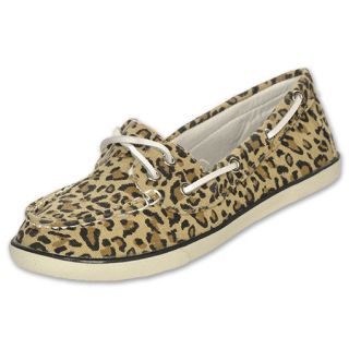 Rock & Candy Boatie Womens Casual Shoes Leopard
