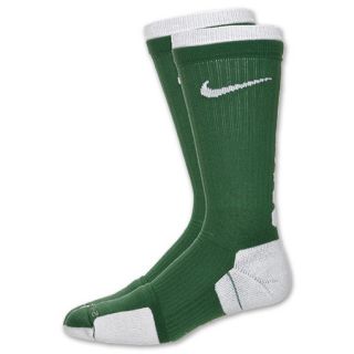 Nike Elite 2 Layer Basketball Crew Socks Green