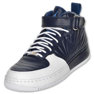 Air Jordan AJF 12 Mens Basketball Shoe Navy/White