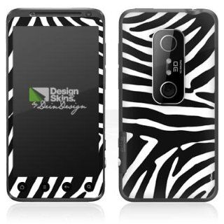 Design Skins for HTC EVO 3D   Wildes Zebra Design Folie