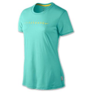 Womens Nike LIVESTRONG Legend Tee Shirt Tropical
