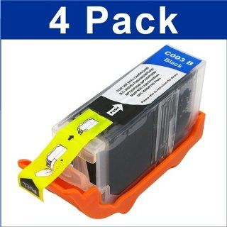 4 Pack Compatible Large Ink Cartridges For Canon BCI 3E