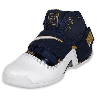 Nike Mens LeBron Zoom Soldier Basketball Shoe Navy